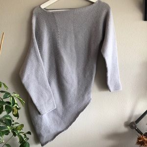 Asymmetric Theory Cashmere Sweater